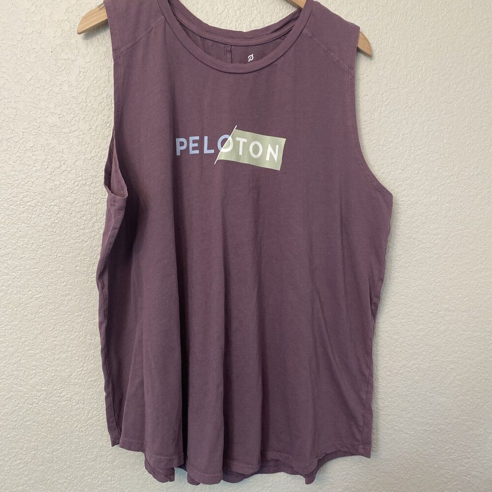 PELOTON Purple Studio Scoop Tank Top Women’s Size 3XL